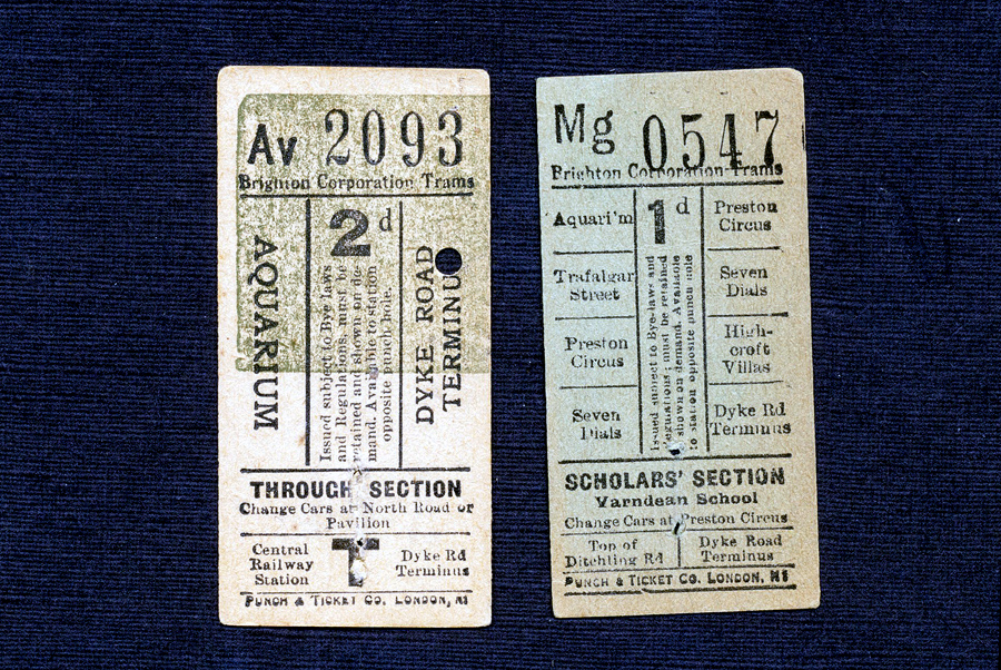 tram tickets